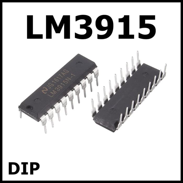 Ic LM3915 LM3915N DIP VU Display | Shopee Singapore
