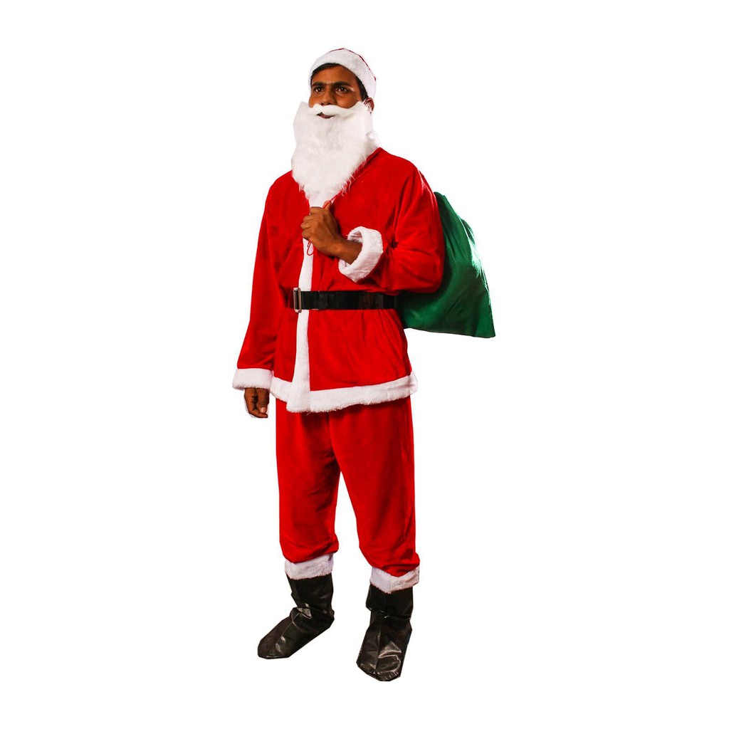 Santa claus costume for hot sale men