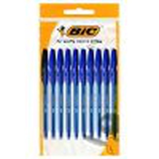  BIC Cristal Soft Ball Pens - Pack of 10 - Assorted Colours -  Medium Point (1.2 mm) - Smooth Writing and Long-Lasting Ink : Office  Products