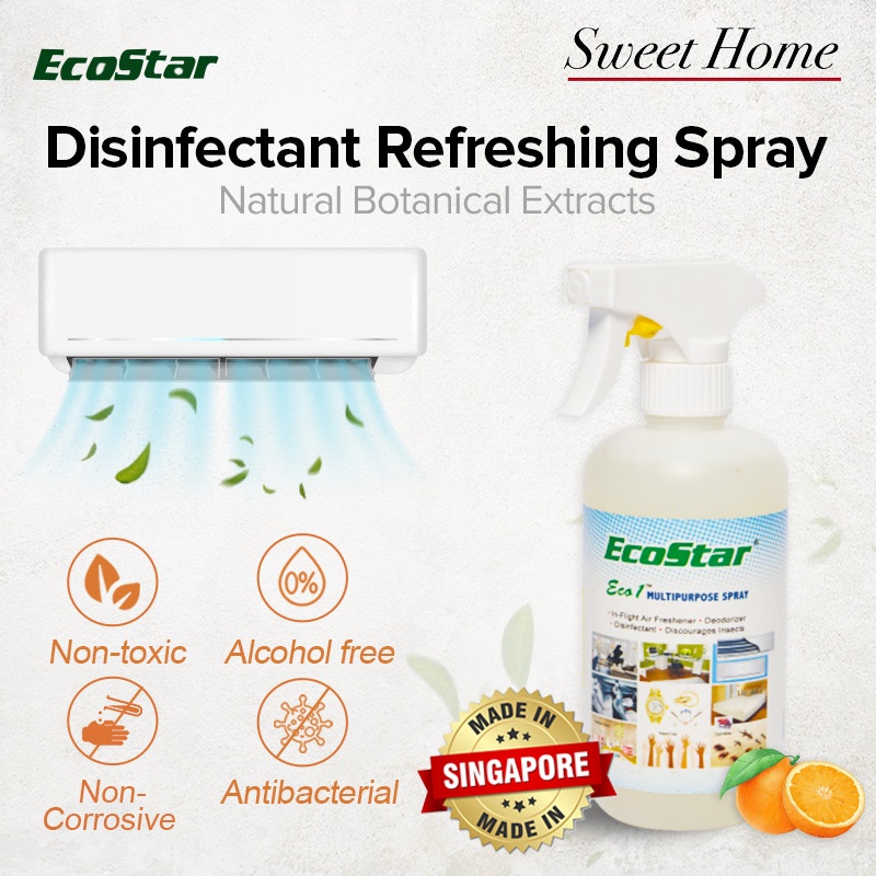 Ecostar Multipurpose Disinfectant Spray Indoor Air Freshener Insect