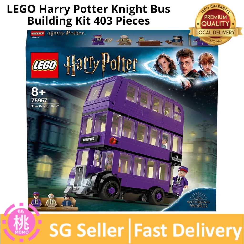 Lego harry potter the knight bus triple decker toy bus building kit 75957 sale