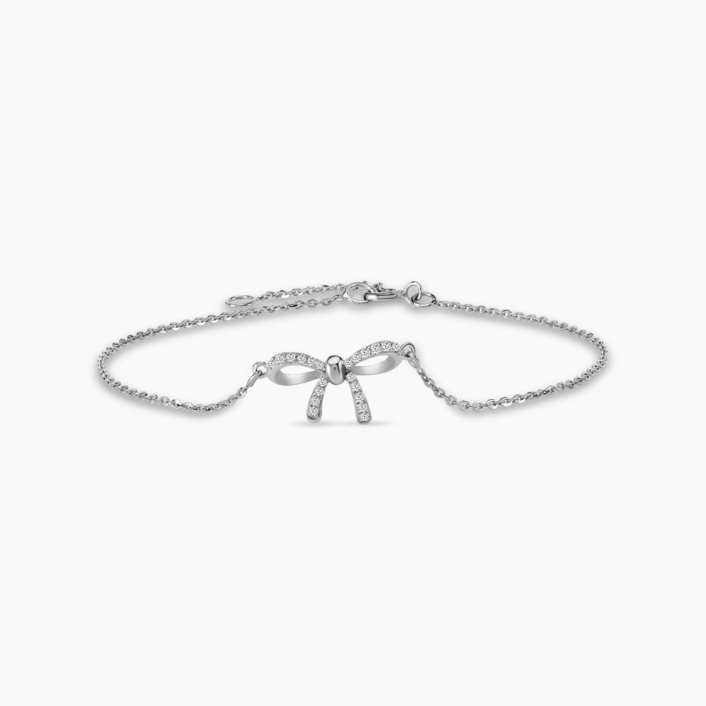 White gold hot sale dainty bracelet