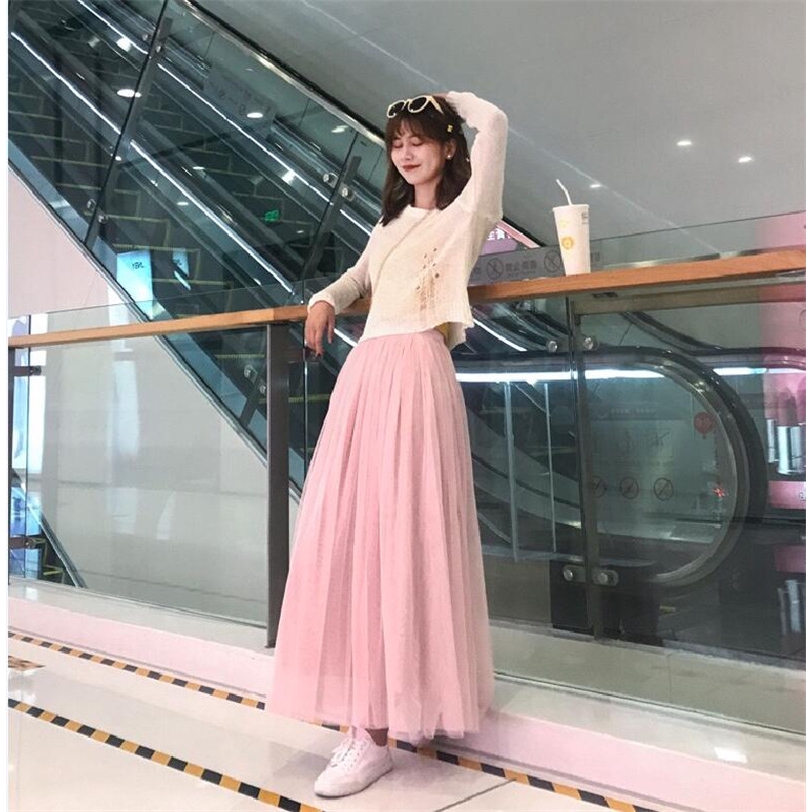 Long tulle skirt 5t best sale