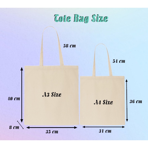 11.11 Sales Customize Spotify Code Embroidery Tote Bag A3 A4 size Shopee Singapore