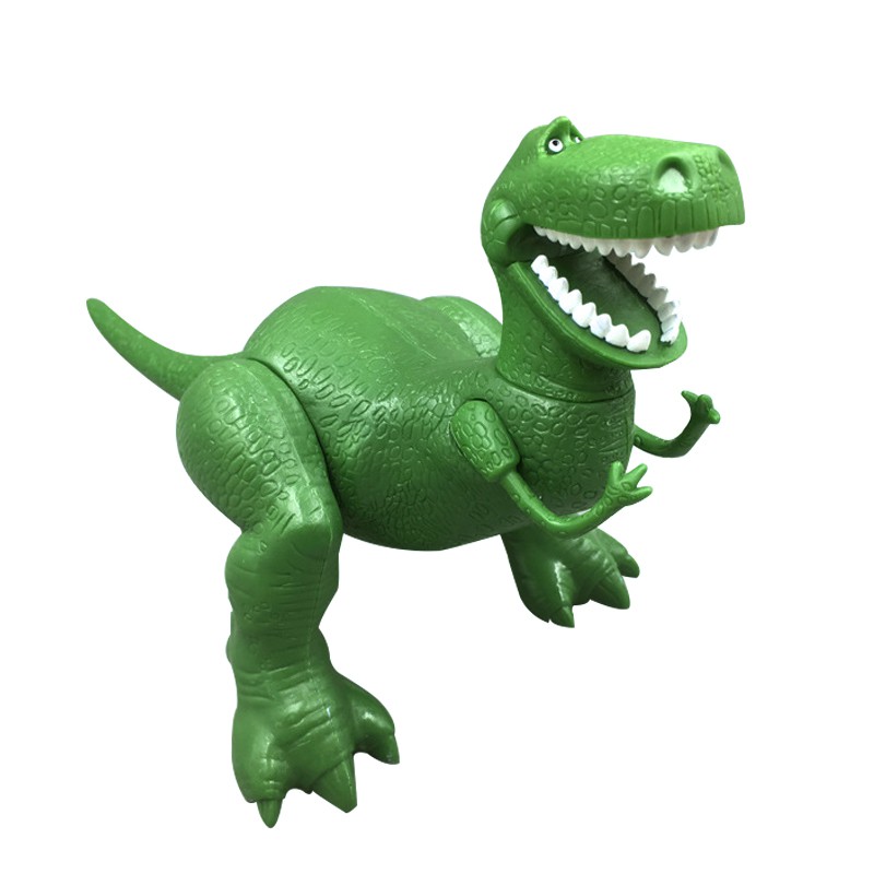 15cm New Disney Toy Story 4 Rex The Green Dinosaur Pvc Action Figures ...