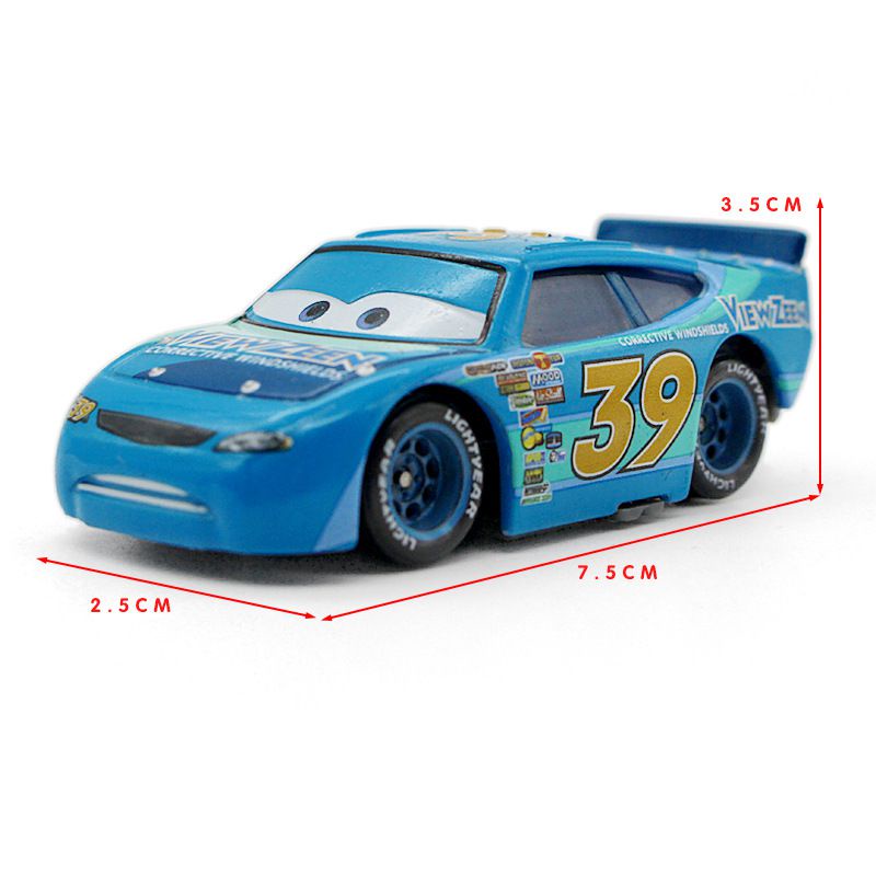 Cars Pixar Disney Racer King Mini Alloy Model For Birthday Gifts Kids ...