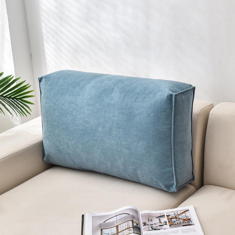 Rectangular Sofa Cushion Bedside Cushion Square Tatami Big Backrest Living Room Soft Bag Cushion Back Cushion Shopee Singapore