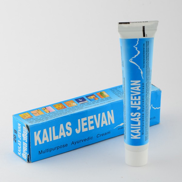 Kailas Jeevan Multipurpose Ayurvedic Cream, 20g | Shopee Singapore