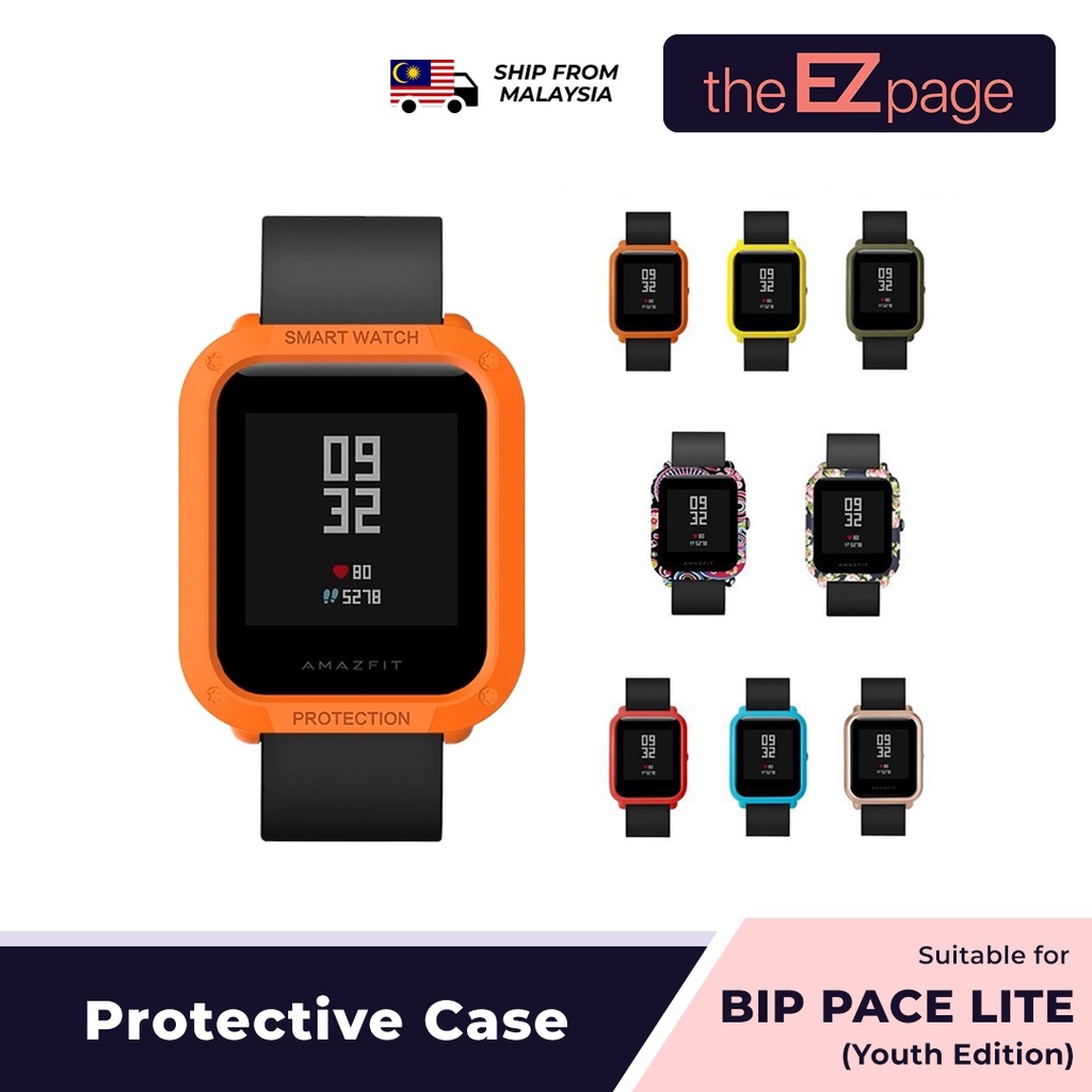 Pc Case Cover Protective Frame Shell For Huami Amazfit Bip Bit Pace Lite Youth Shopee Singapore