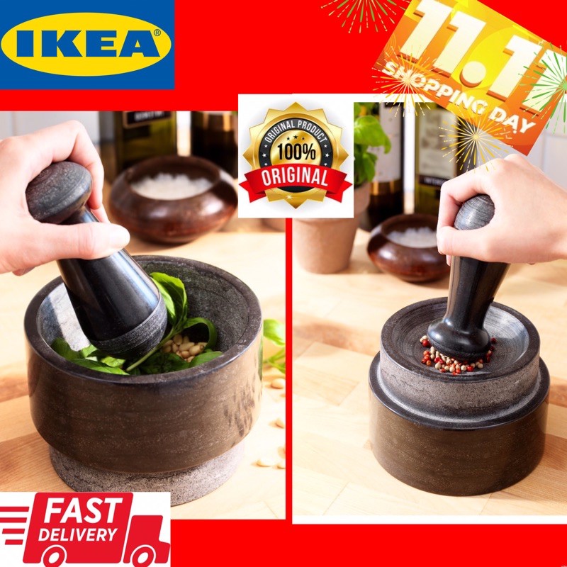 Mortar and on sale pestle ikea