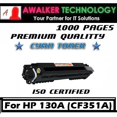 HP 130A ( CF351A) Cyan Laser toner For laserjet Pro M176n M177fw 130 A ...