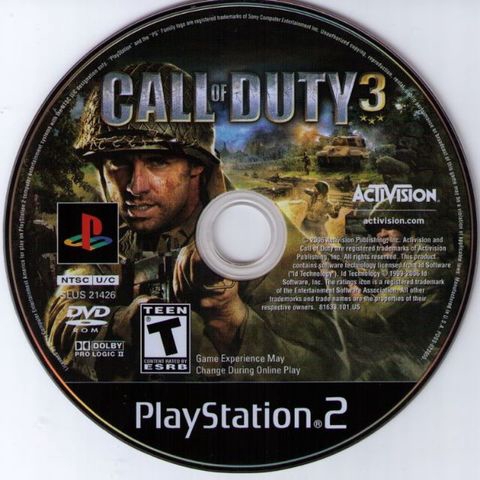 PS2 CD DVD Games Call of Duty 3 (Dvd Game) | Shopee Singapore