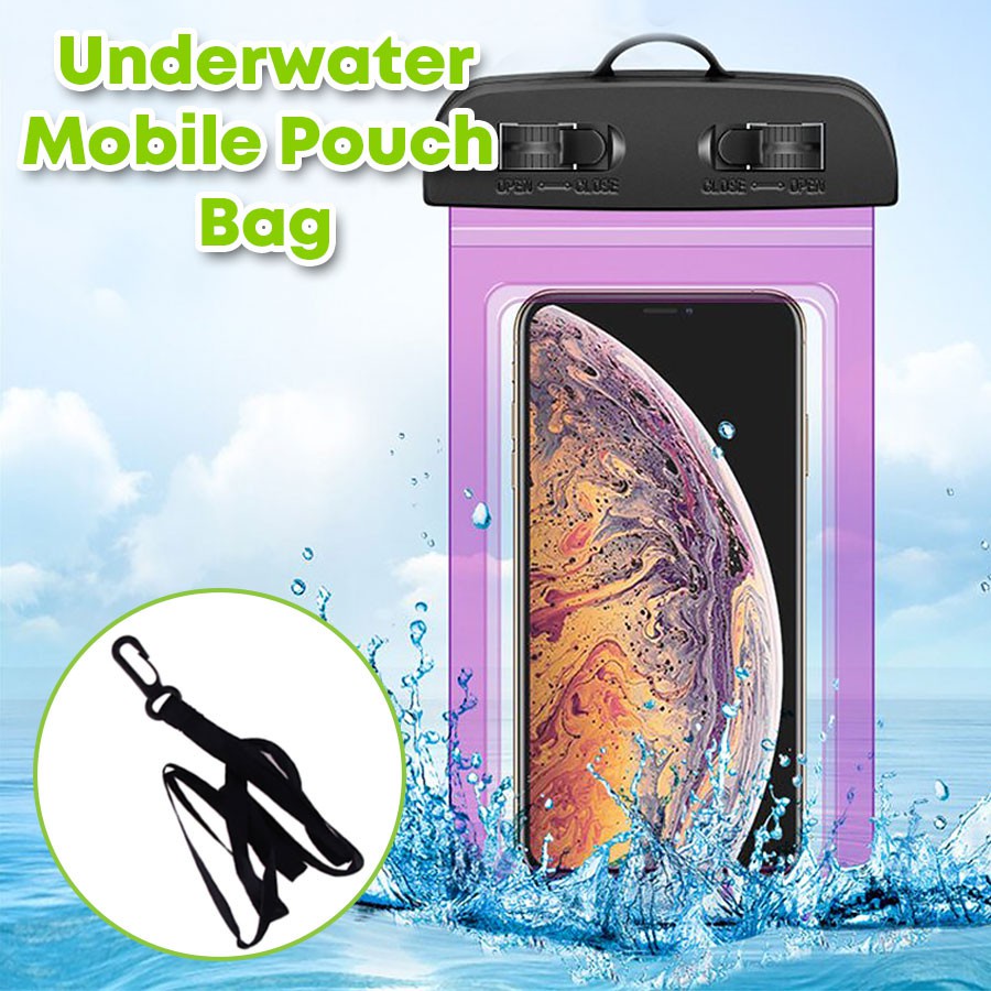 Universal Waterproof Bag Underwater Swim Pouch Dry Bag Case Cover For Mobile Phone Outdoor 1127