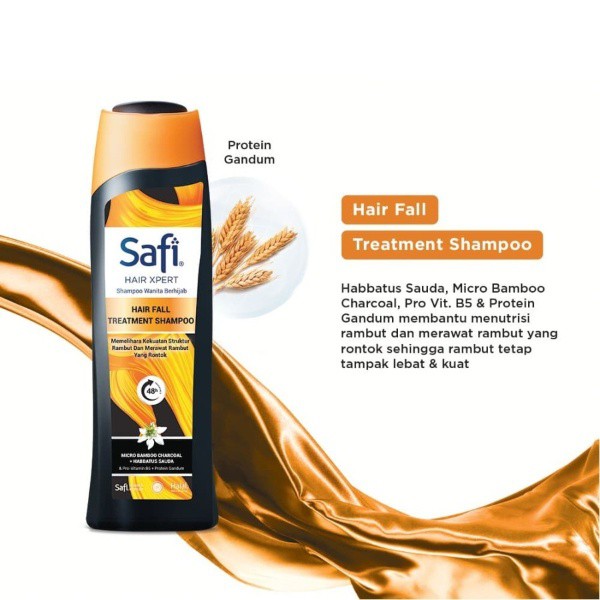 Safi Hair Xpert Treatment Shampoo Anti Hair Fall 160g - Gambar 4