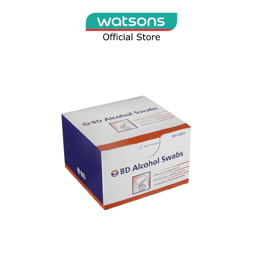 BD Alcohol Swabs 100s Shopee Singapore