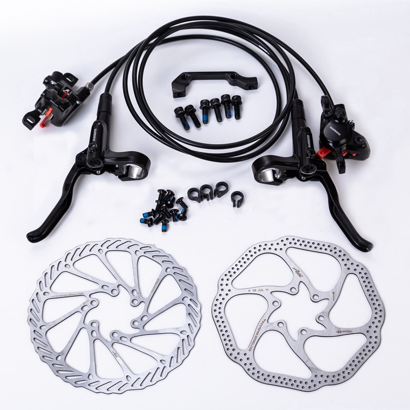 Shimano MT200 Brake bicycle bike mtb Hydraulic Disc Brake Set clamp mountain bike Brake Update for M315 Brake Shopee Singapore