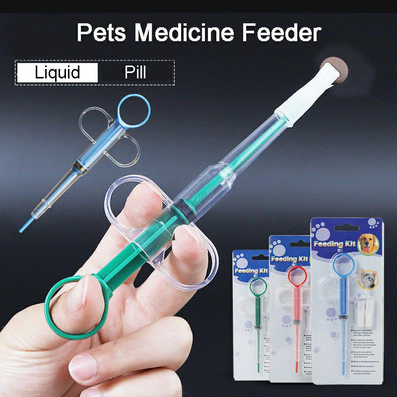 SG stock] Pet Medicine Feeder Pill Popper cat dog feeding Shopee