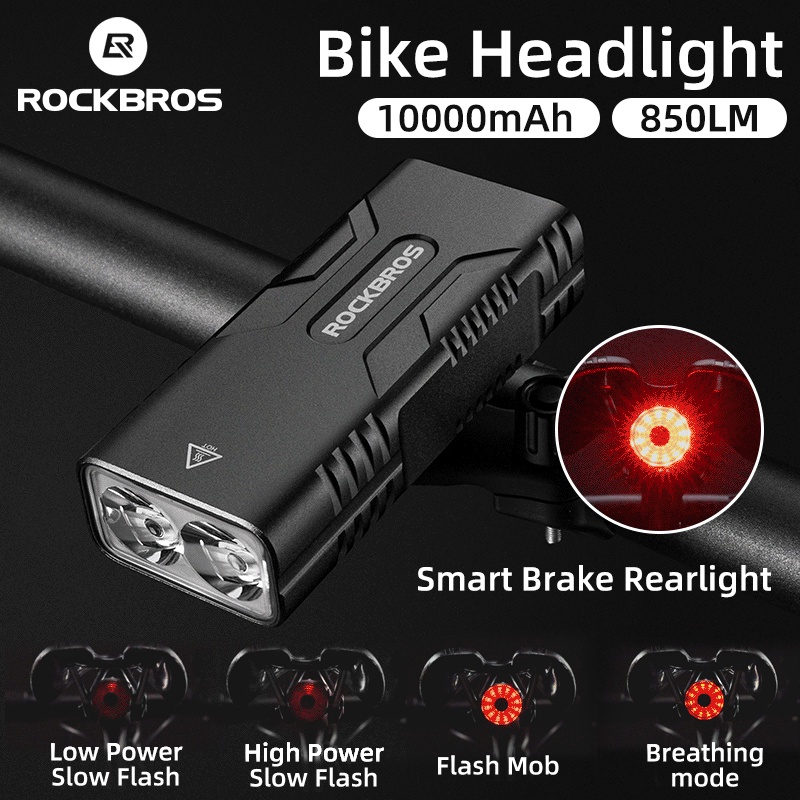 Rockbros bike deals light