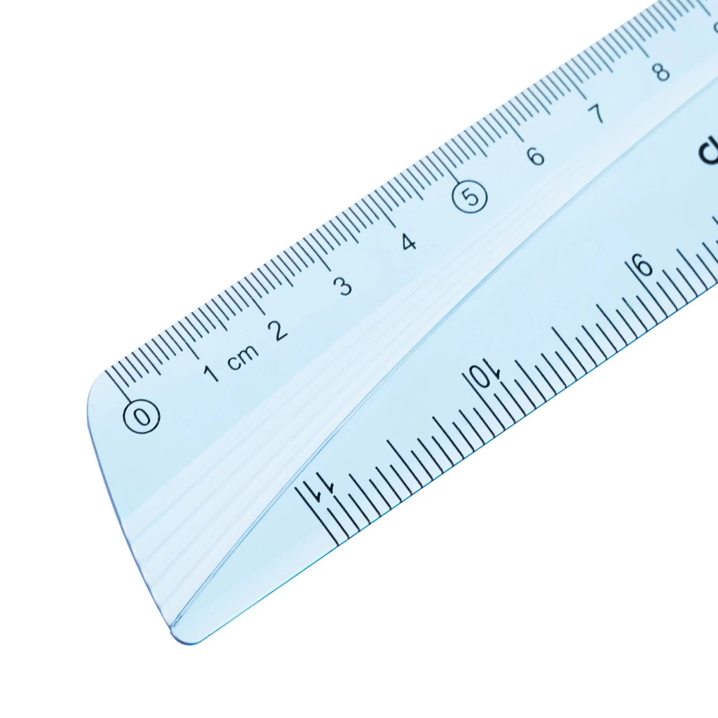Deli Ruler / Penggaris 20 CM Kokoh Pengukuran CM dan Inch EH10 - Gambar 3