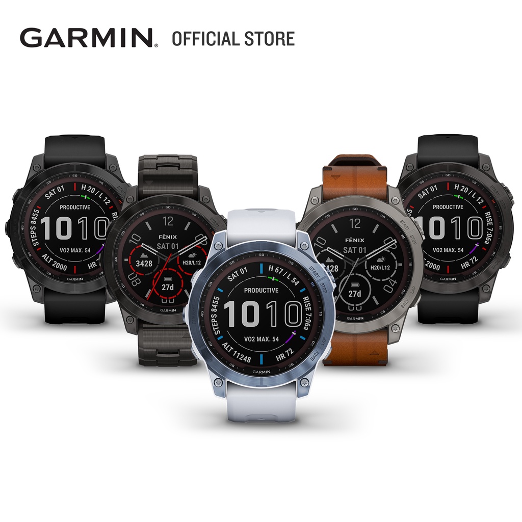 Garmin fenix 7 Sapphire Solar Multisport GPS Watch