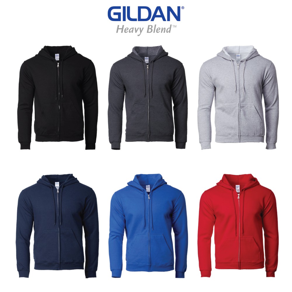 Gildan on sale zip hoodie