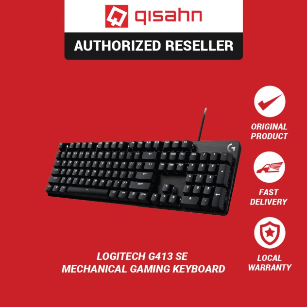 Logitech G413 SE Mechanical Keyboard (920-010433) | Shopee Singapore