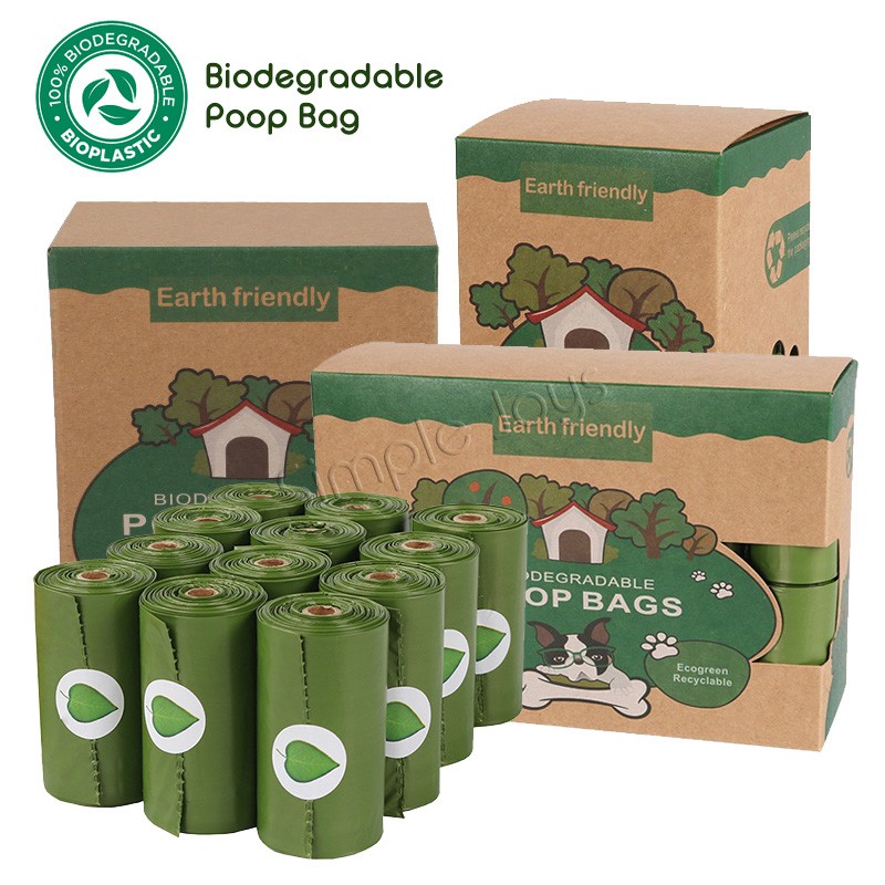 Biodegradable Poop Bag For Dogs Or Cats Extra Thick And Strong Shopee