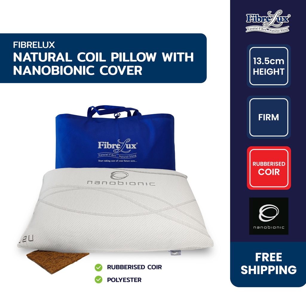 Natural coconut outlet pillow