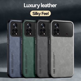 Fashion Square Leather Phone Case For Xiaomi POCO X3 X3NFC X2