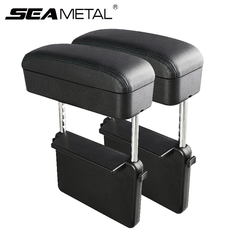 Car Armrest Box Elbow Support Adjustable Car Center Console Arm Rest Rest Box