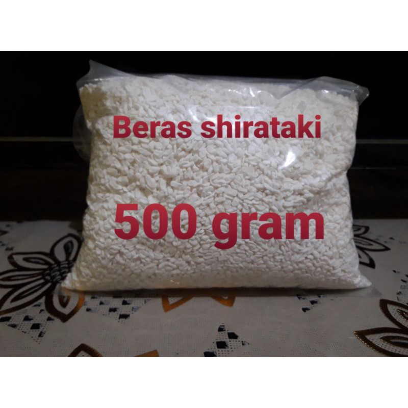 Shirataki Rice 500 Gr Konnyaku Rice Shirataki | Beras Shirataki 500 gr ...