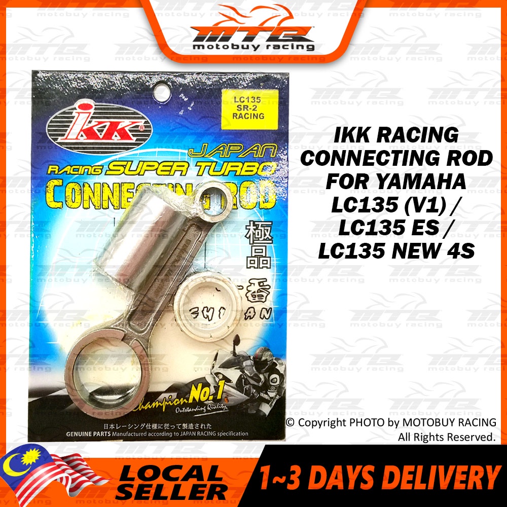 YAMAHA LC135 IKK HEAVY DUTY RACING CON ROD (FOR MODIFY RACING BLOCK OR ...