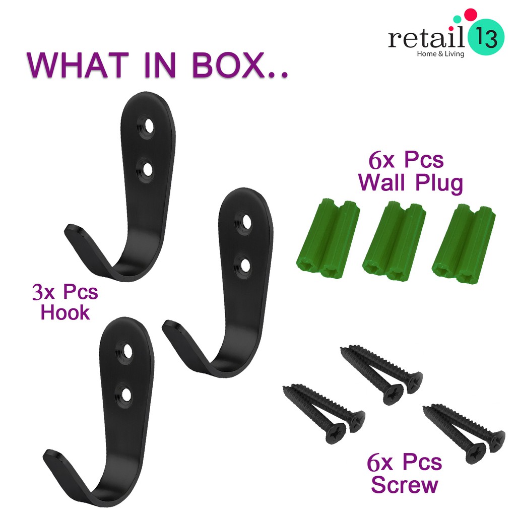Types of wall hooks hotsell