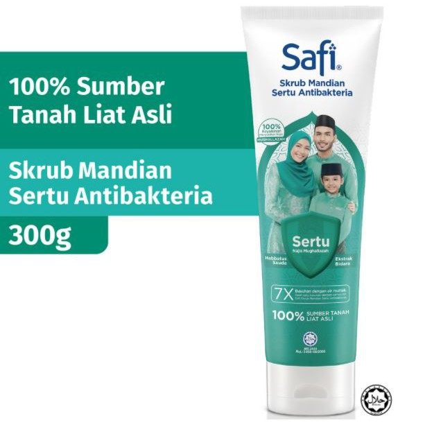 Safi Antibacterial Scrub Sertu Samak 300g Shopee Singapore