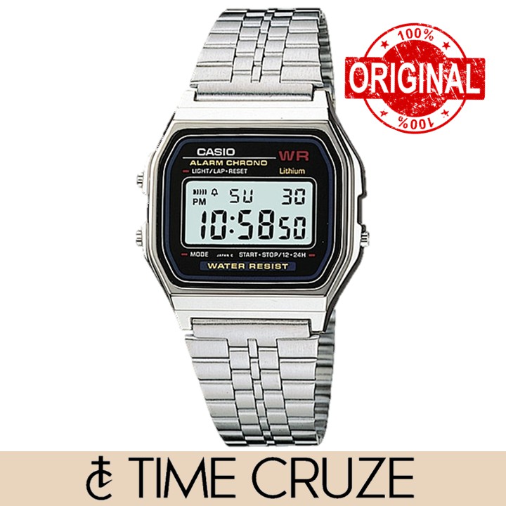 Casio stainless steel hot sale watch price