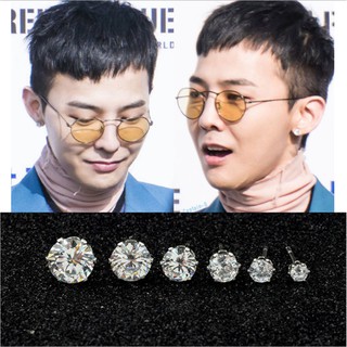 Men wearing diamond on sale earrings