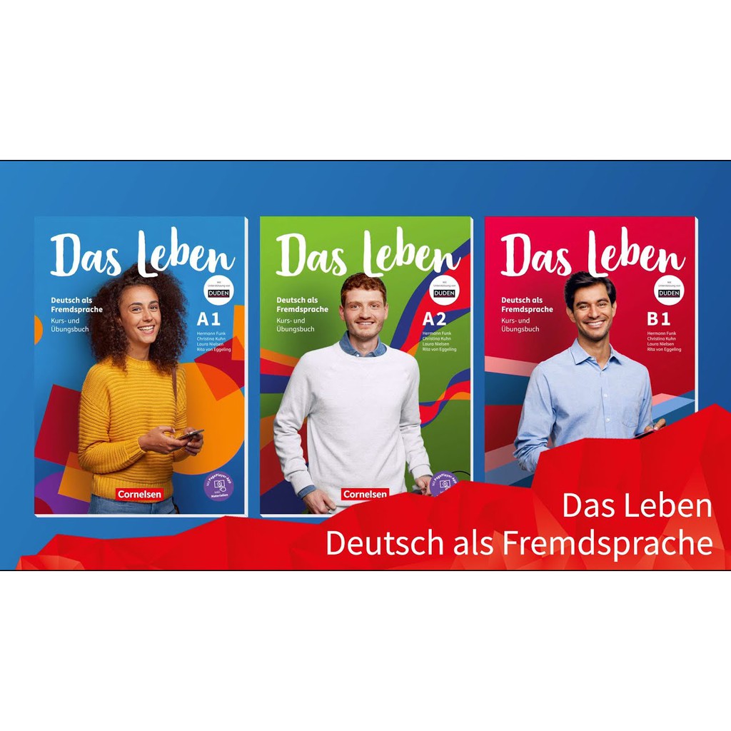 Das Leben A1, A2 : A1 course/Workbook, A2 course/Workbook