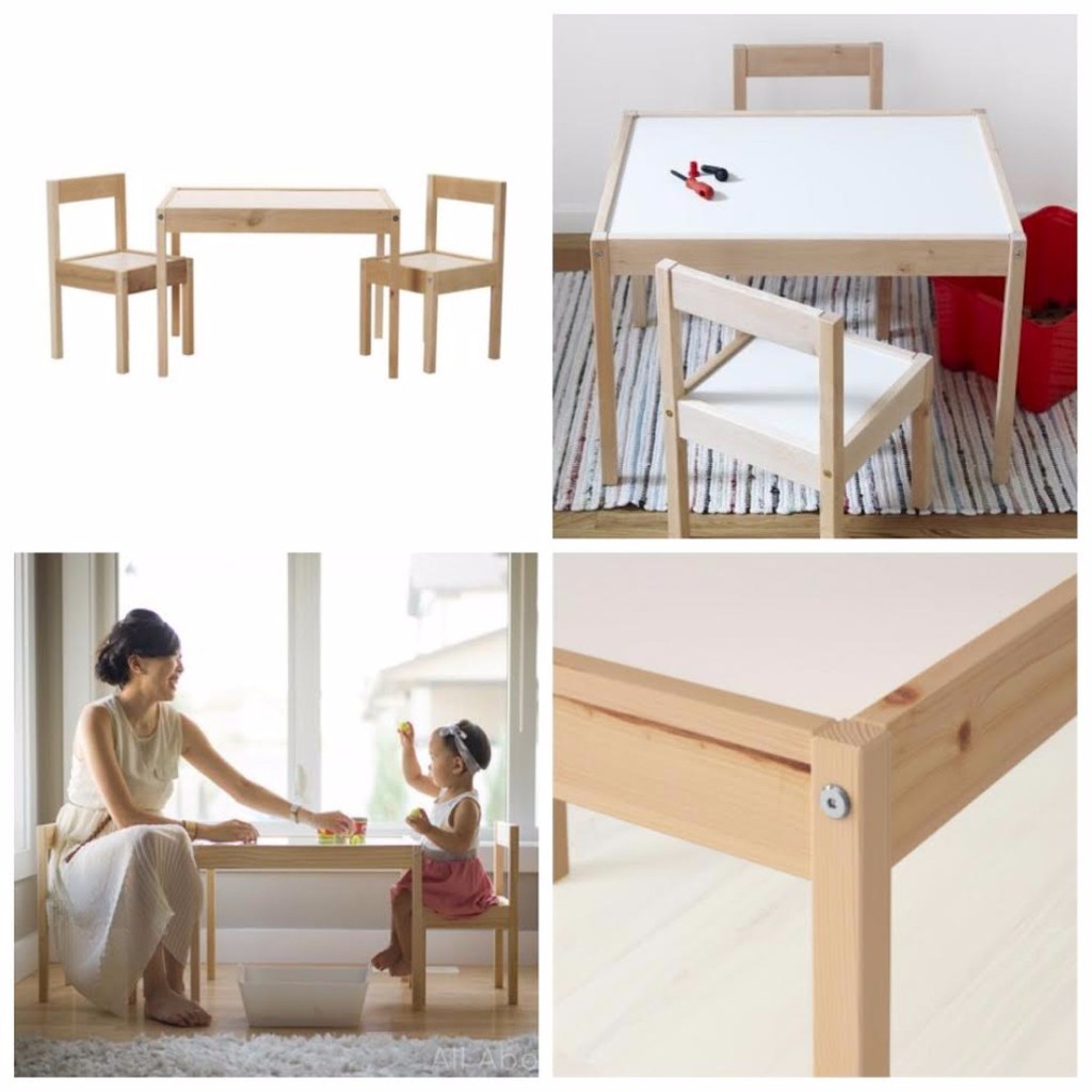 Lätt children's table with 2 chairs best sale