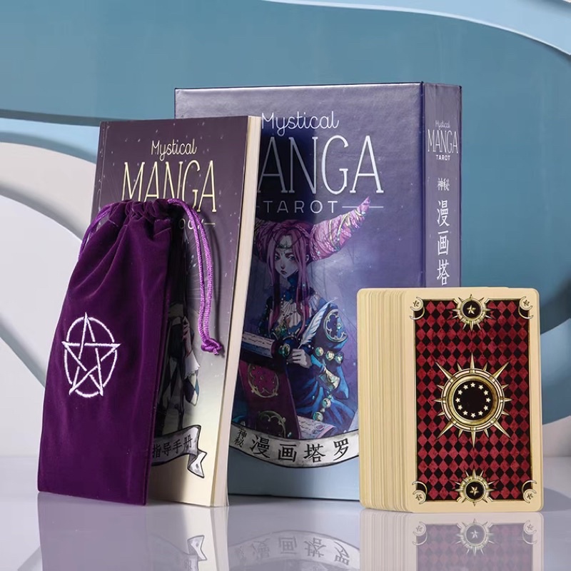 Kaoru Shina Mystery Comic Tarot Card Chinese Set|Retro Style|Witte Card ...