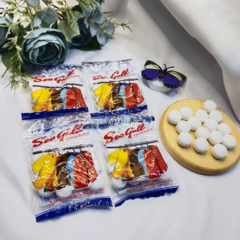 Kapur Barus Isi 25gram Sea Gull Naphthalene Kamper Pewangi Barus - Gambar 3