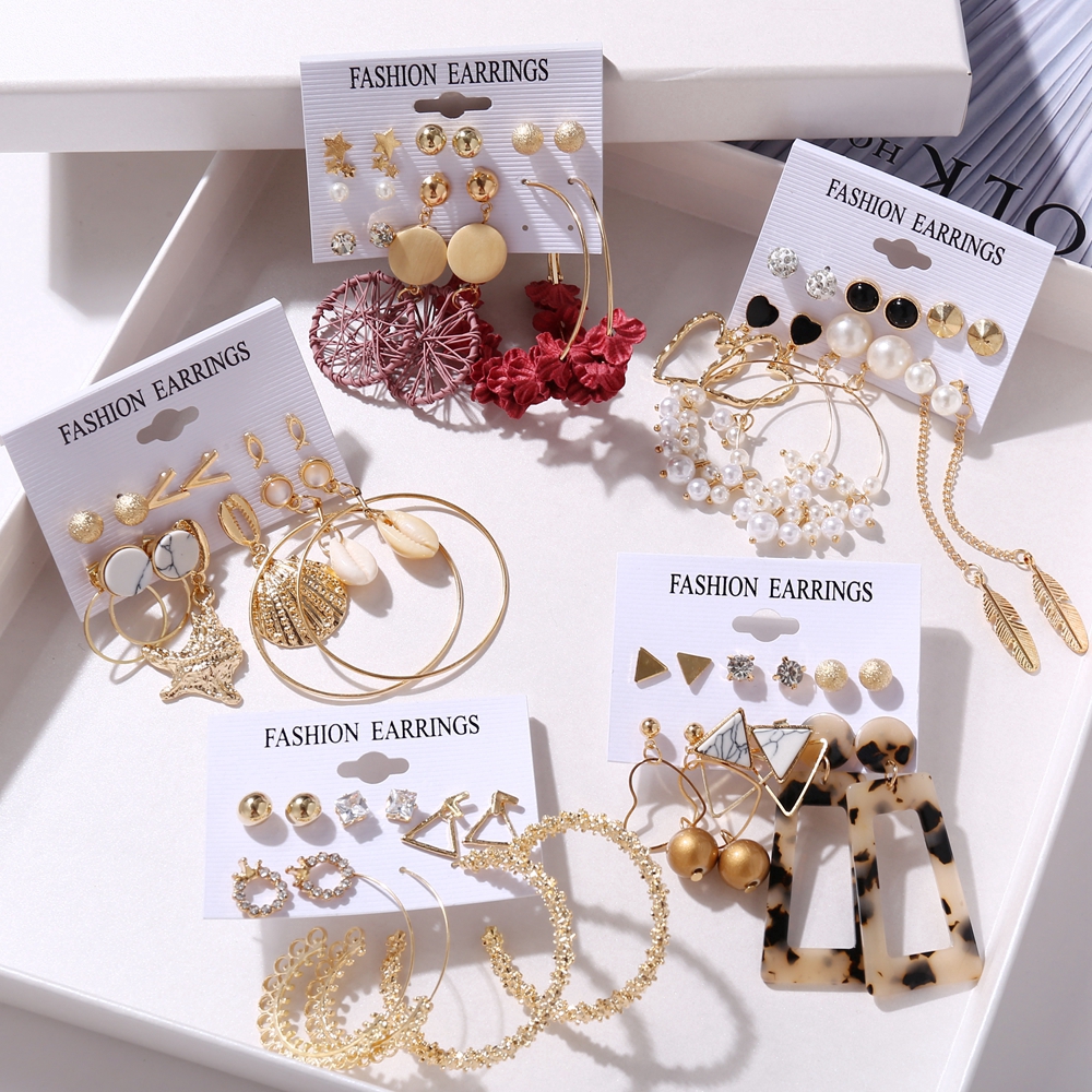 Shopee on sale earrings set