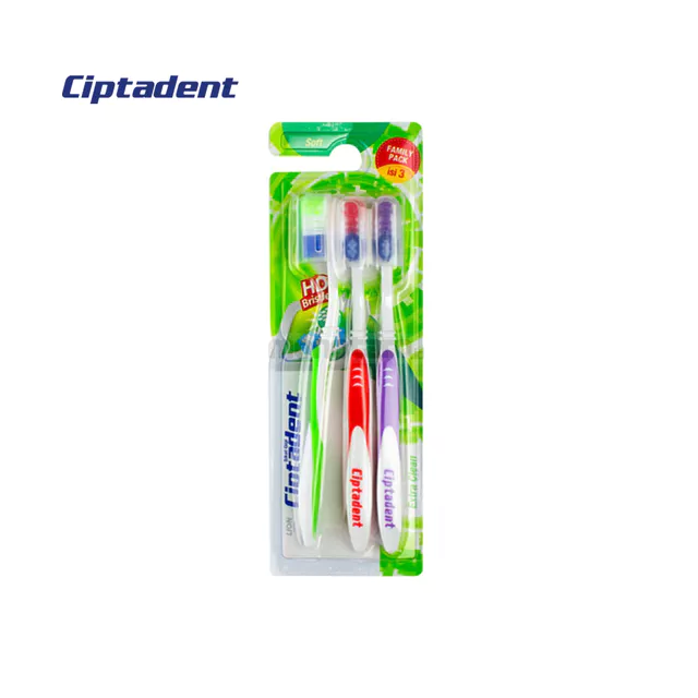 Ciptadent Sikat Gigi Extra Clean Soft Kotak Isi 3 Pcs x3 - Gambar 3