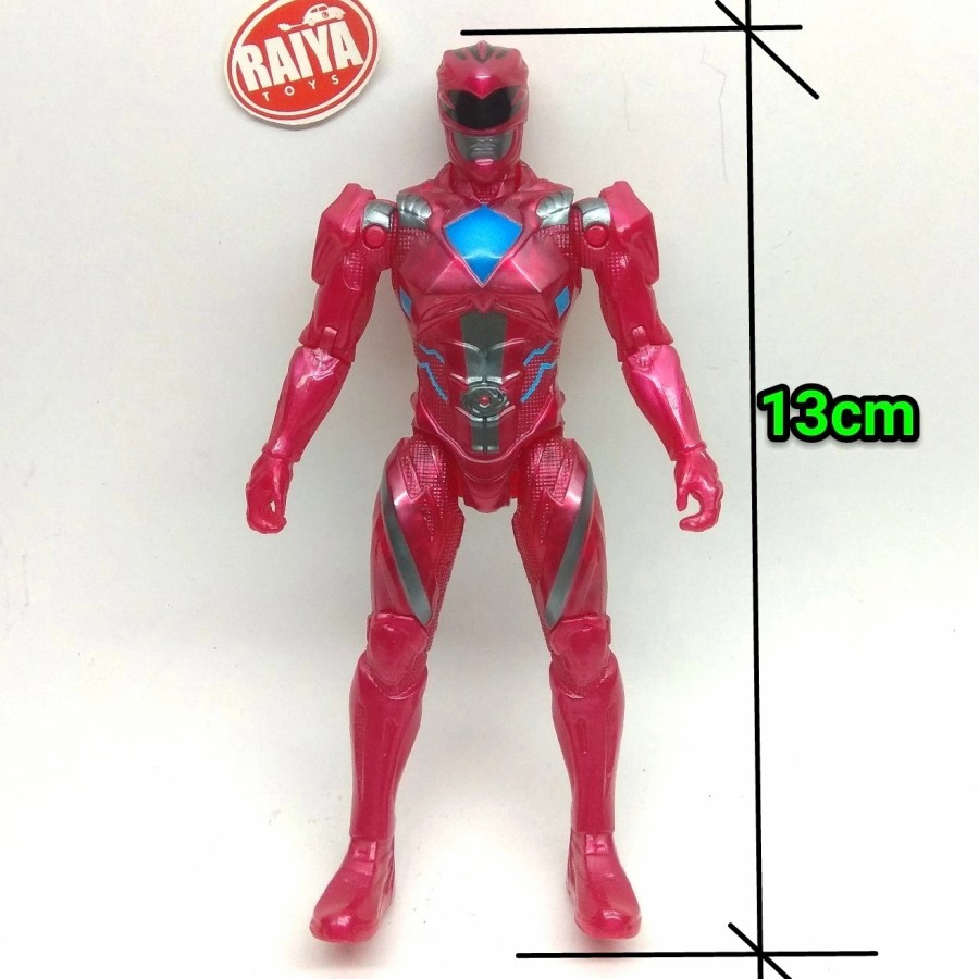 MERAH BANDAI MIGHTY MORPHIN POWER RANGERS THE MOVIE 2017 RED RANGER RED ...