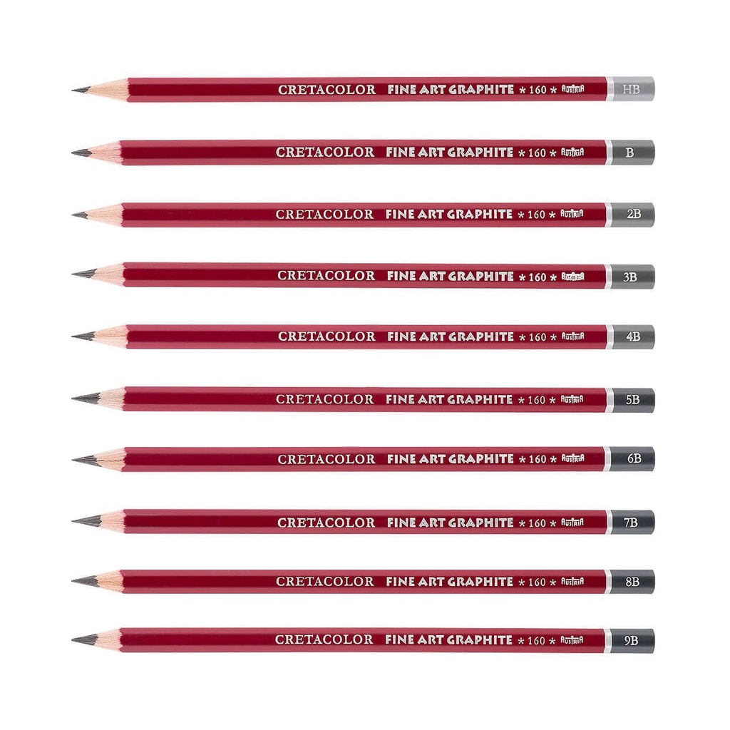 Cretacolor Cleos Fine Art Graphite Pencil 160 XX (2895174160XXX ...