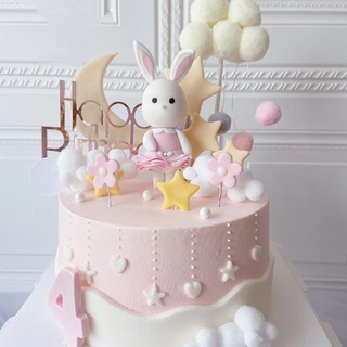 Cake toppers  Bing bunny, Boys 1st birthday party ideas, Bunny party