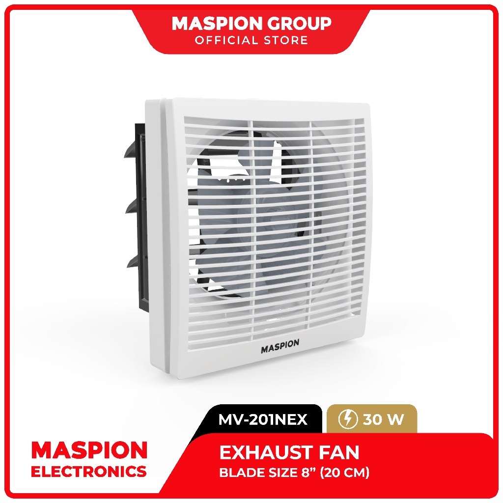 Maspion Ventilating Exhaust Fan Kipas Ventilasi 8 Inch MV-201 NEX - Gambar 3