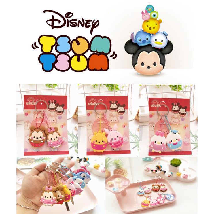 TSUM TSUM KEY CHAIN*KEY HOLDER*SANRIO*ACESSORIES*STATIONREY*CARD*BAG