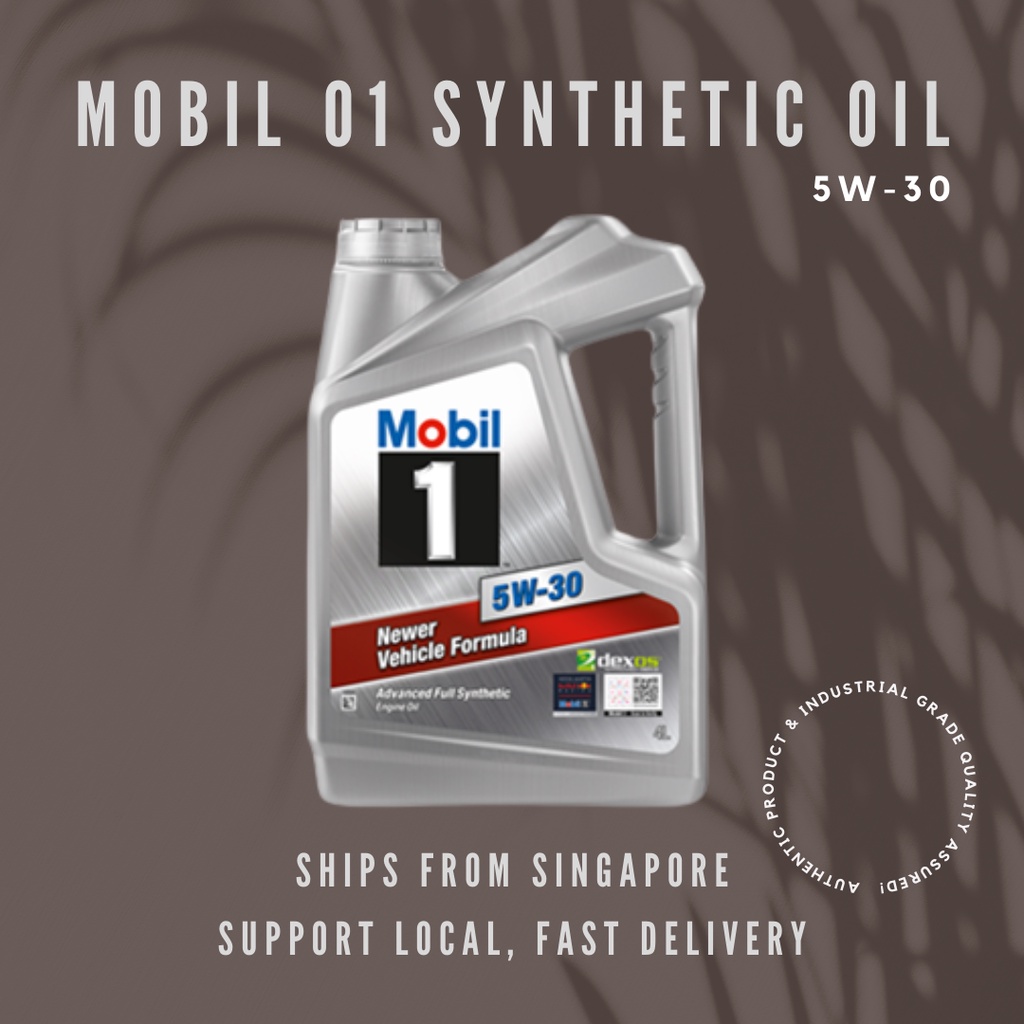 Mobil 1 5W30 (4L) Engine Oil (SG) Shopee Singapore