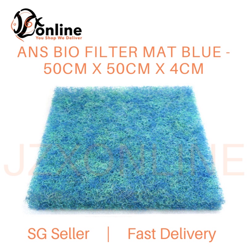 ANS Bio Filter Mat Blue (50x50x3.8cm) | Shopee Singapore