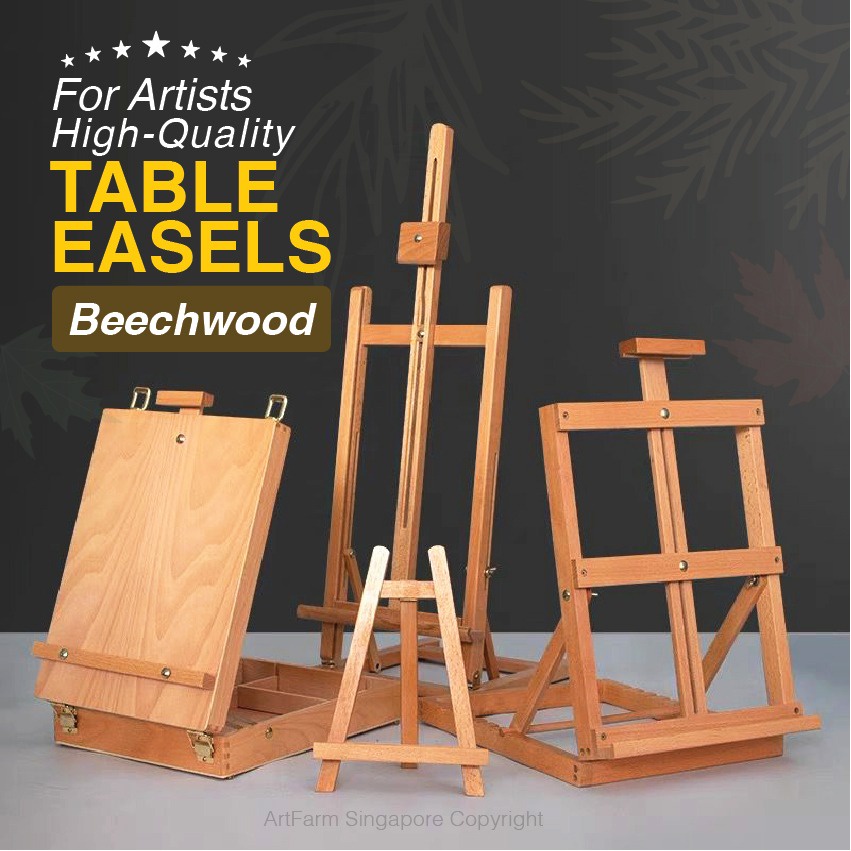 SG Go For High-Quality Artist Table Easel Beechwood Table Easels Last ...